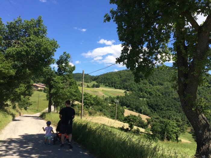 Appennino Reggiano e la passeggiata alla Big Bench di Fosola