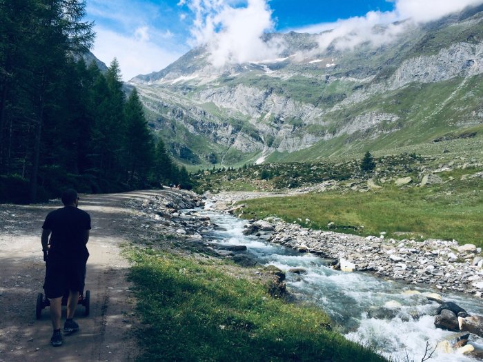 Escursione in Val Passiria con il passeggino