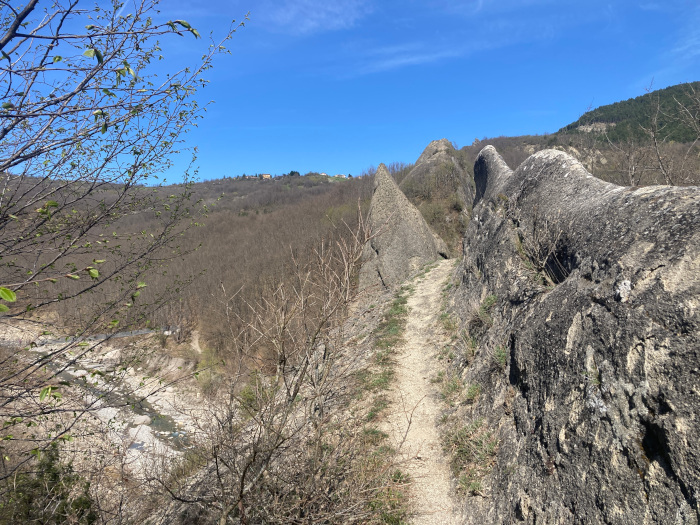 punto panoramico sui salti del diavolo