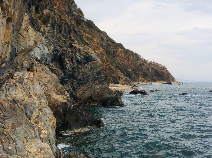 Gli scogli di Portello all'isola d'Elba