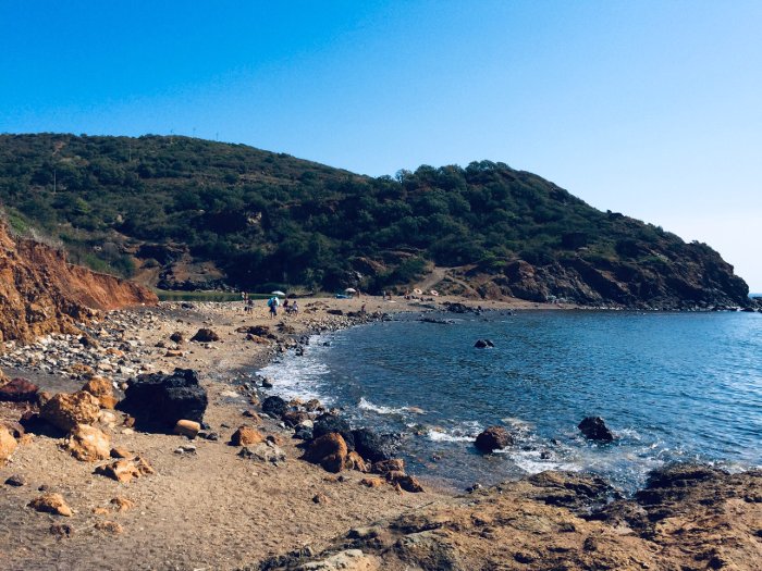 Una delle più belle spiagge libere dell'isola d'Elba