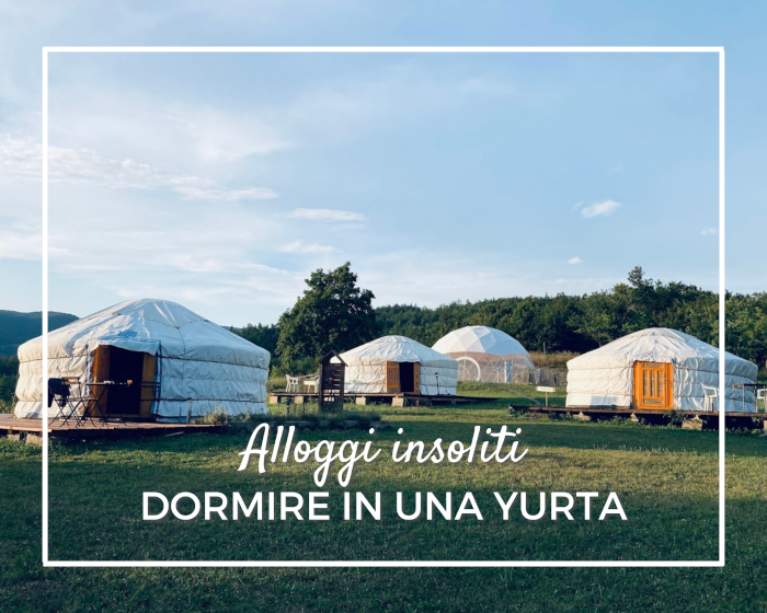 dormire in una yurta in Emilia Romagna
