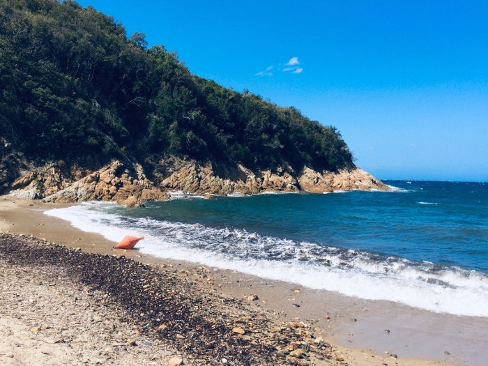 La spiaggia di Lamaia all'isola d'Elba