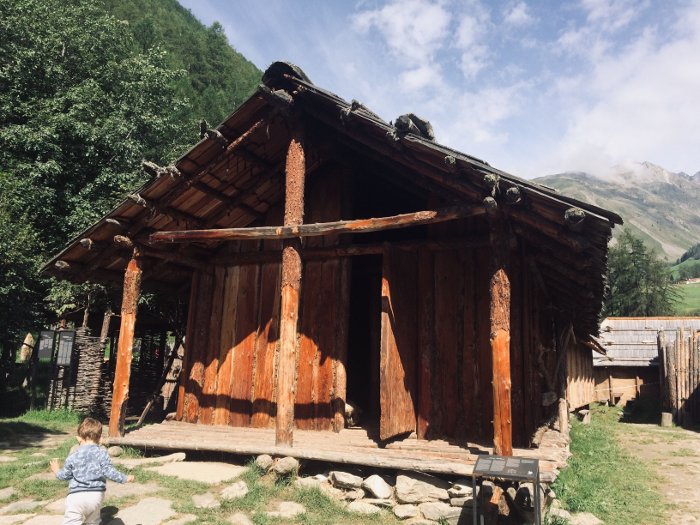 Capanne all'Archeopark Val Senales