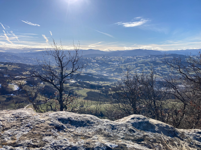 Panorama dal Monte Valestra