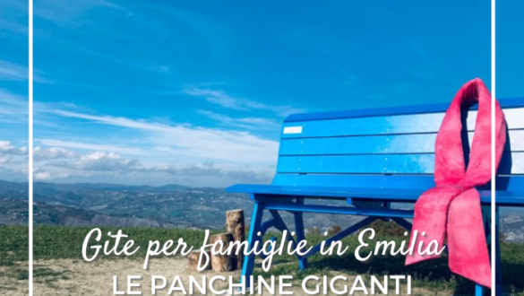 Panchine giganti in Emilia Romagna