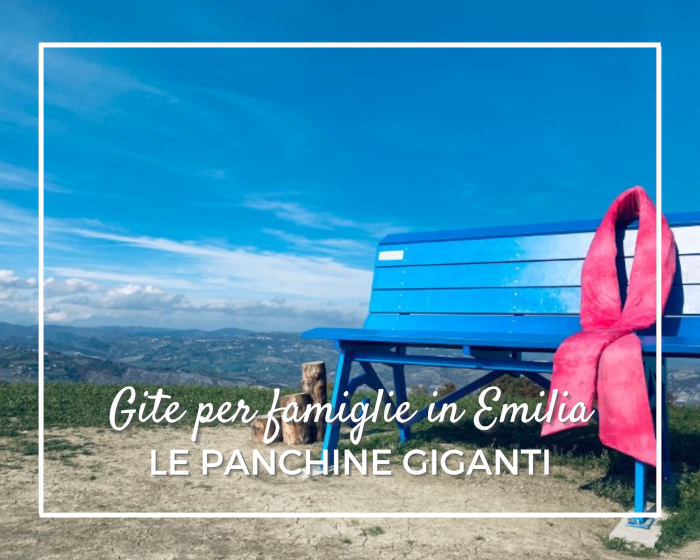 Panchine giganti in Emilia Romagna