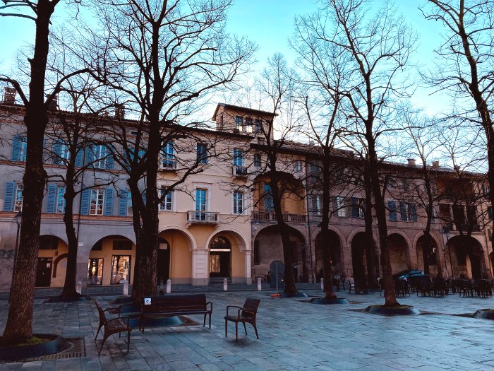 piazza Fontanesi a Reggio Emilia