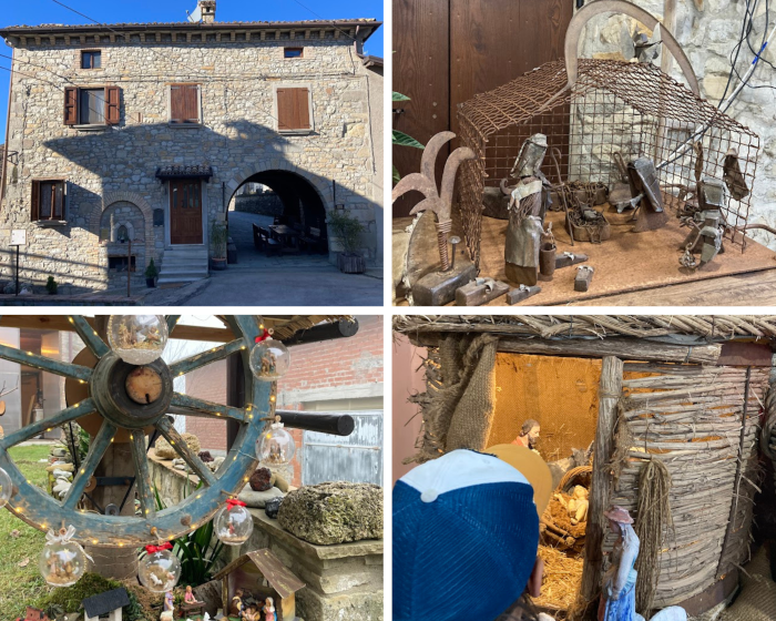 Mercatini di Natale in Emilia Romagna: presepi di Bergogno
