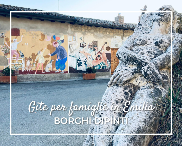 borghi dipinti nell'Appennino Emiliano