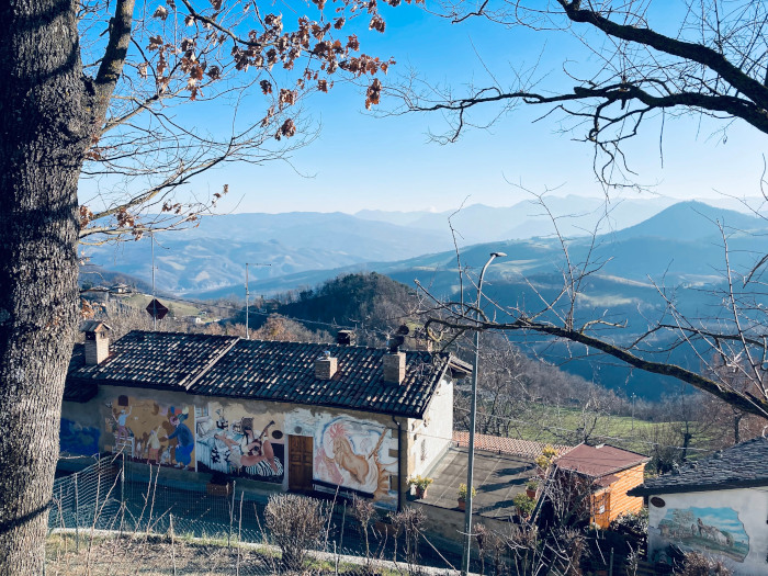 Il borgo dipinto di Lavacchio