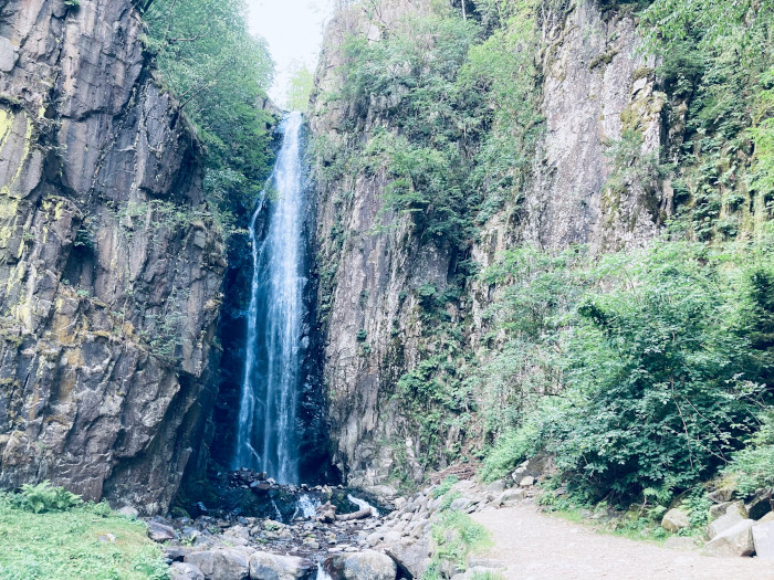 Cascata del Lupo in val di Cembra