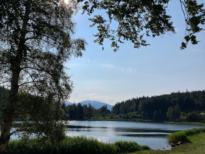 Val di Cembra con bambini: il Lago Santo