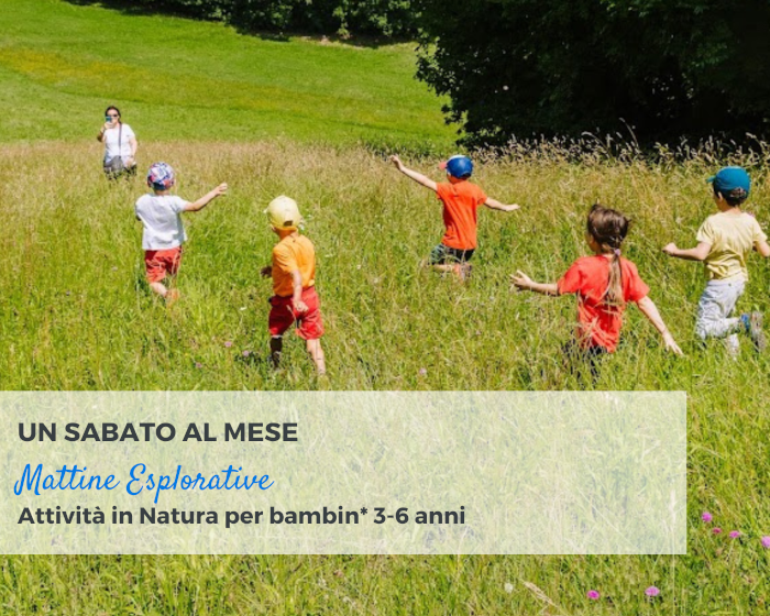 Attività in Natura per bambini 3-6 anni Reggio Emilia