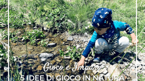 gioco in natura con bambini