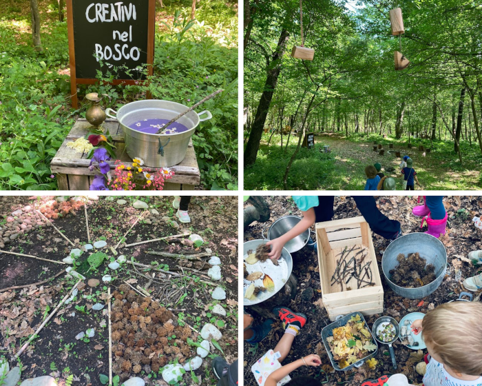 Atelier Creativi nel Bosco Canossa