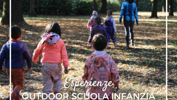 Laboratorio outdoor a Reggio Emilia per la scuola infanzia